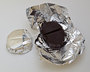 Cocoa (chocolate) for drink, as commonly sold in El Salvador