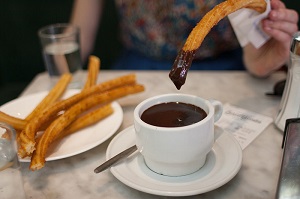 Chocolatería San Ginés, Madrid. This place is open til 7am for those 3am churros cravings