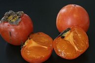 Mature Kaki fruits