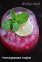 Pomegranate Mojitos, A Super Cocktail!