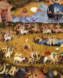 The Garden of Earthly Delights [detail], Jheronimus Bosch, c. 1450
