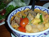 Red Duck Curry With Longan